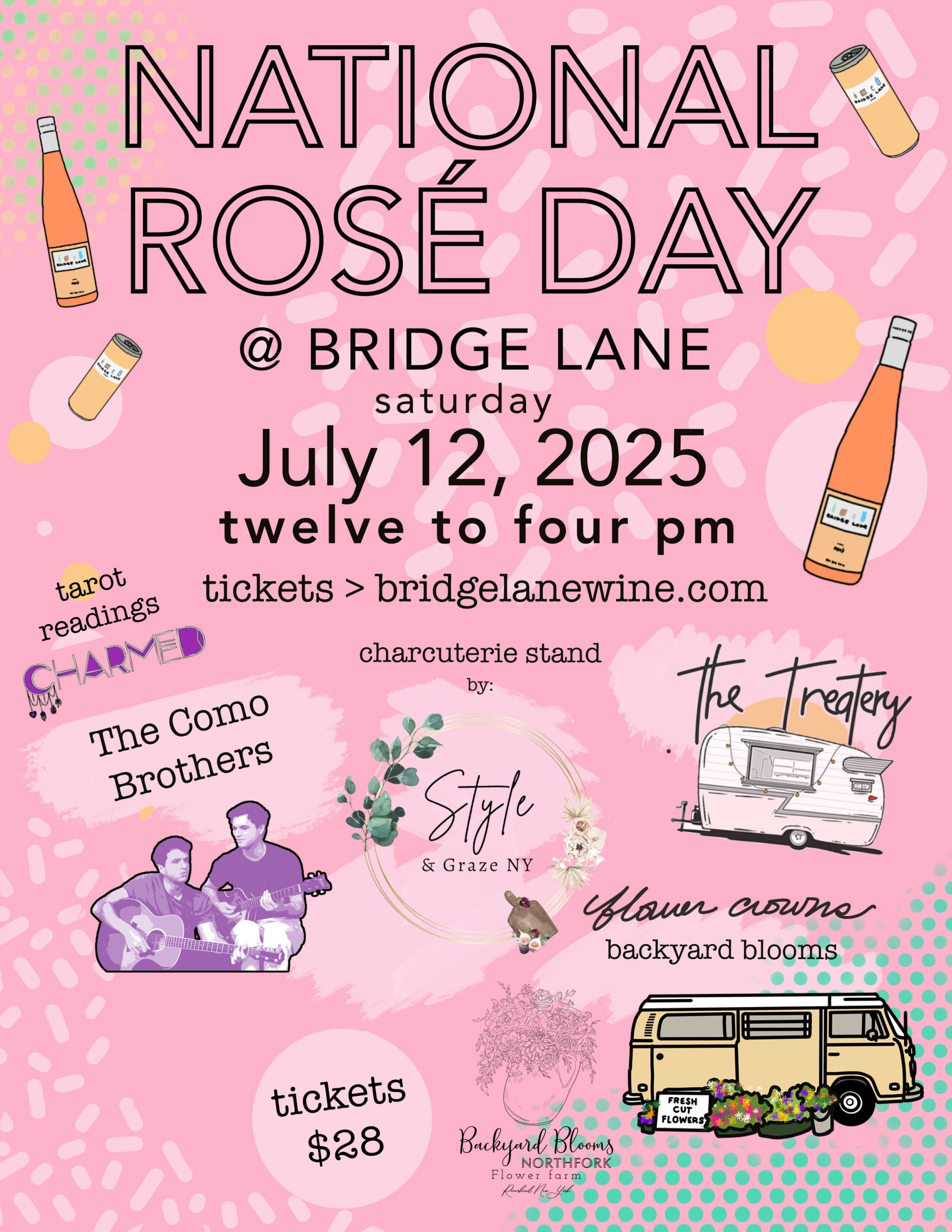2025 National Rosé Day @ Bridge Lane Admission E-Ticket