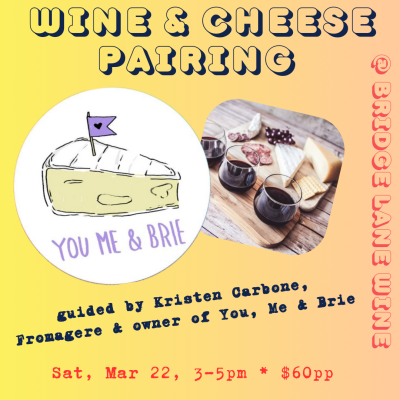 Fromagere Led Wine + Cheese Pairing Ticket